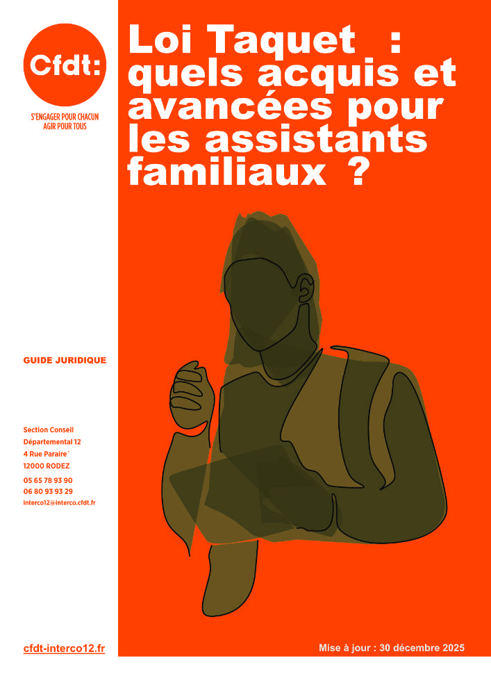 Loi Taquet  &nbsp;: quels acquis et avancées pour les assistants familiaux &nbsp;?