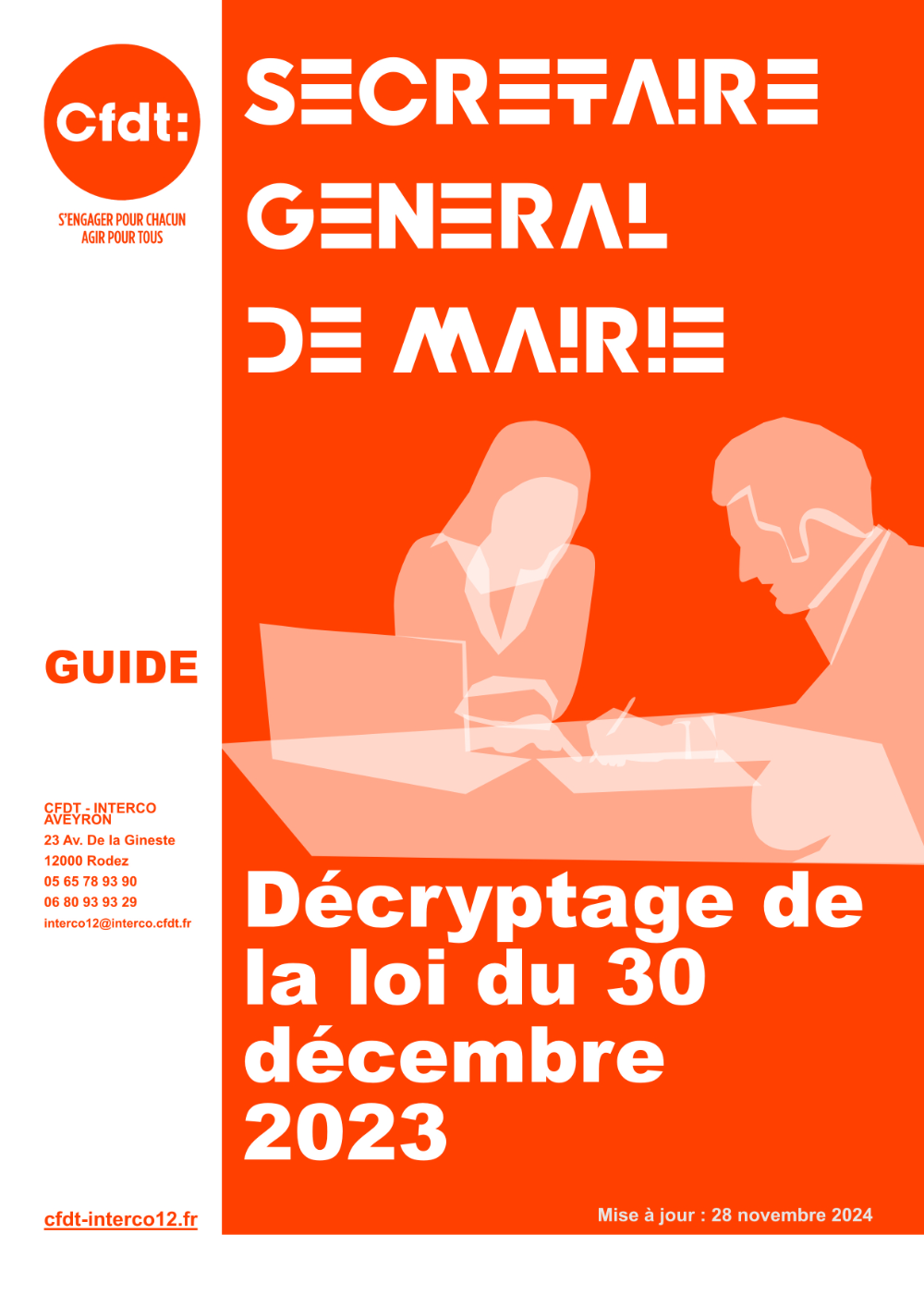 Secrétaire Général de Mairie&nbsp;: Décryptage de la loi du 30 décembre 2023