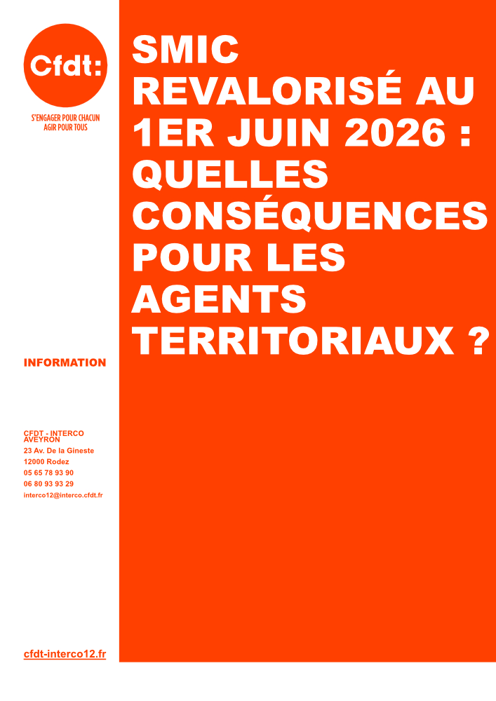 SMIC revalorisé au 1er juin 2026&nbsp;: quelles conséquences pour les agents territoriaux&nbsp;?