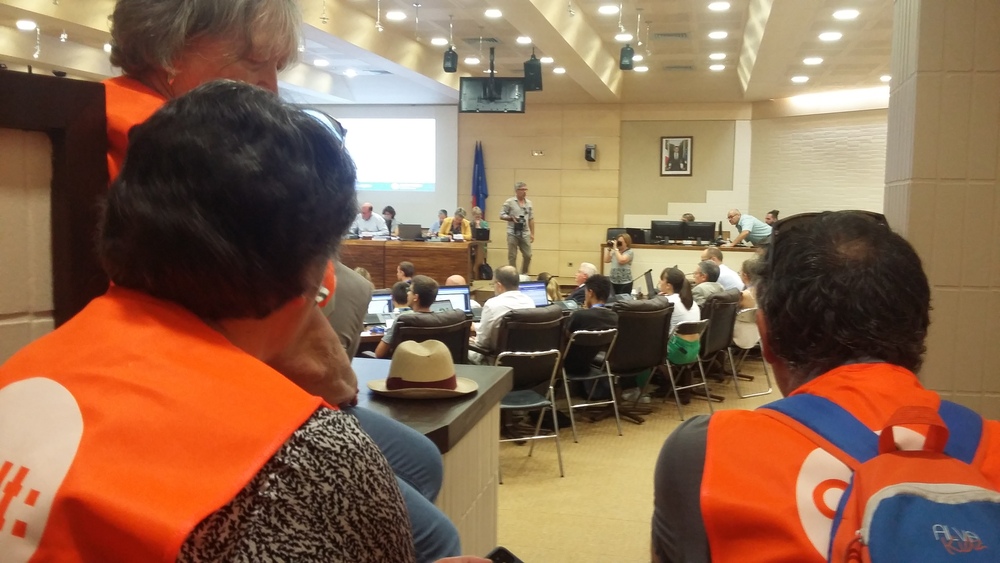 Mobilisation des agents du Département de l'Aveyron à Rodez le 17 juin 2022 - CFDT