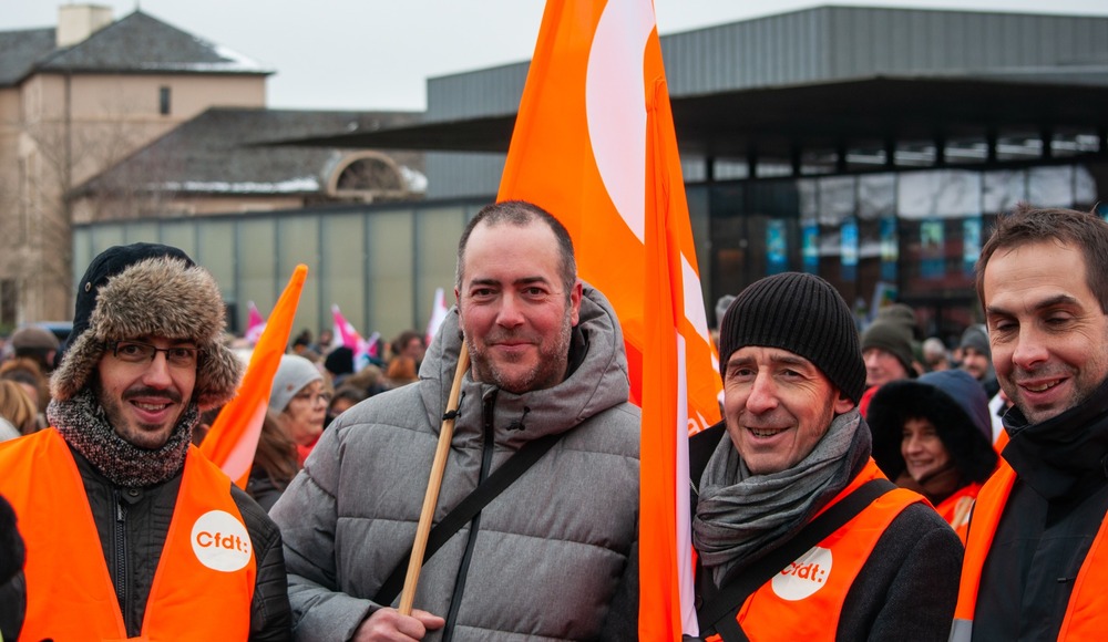 mobilisation Rodez du 19 Janvier contre la réforme des retraites