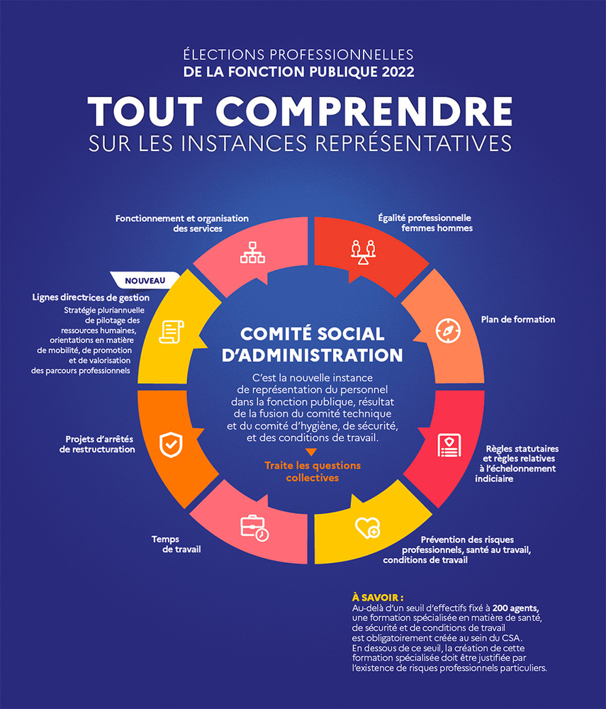 Le comité social d'administration dans la fonction publique d'Etat